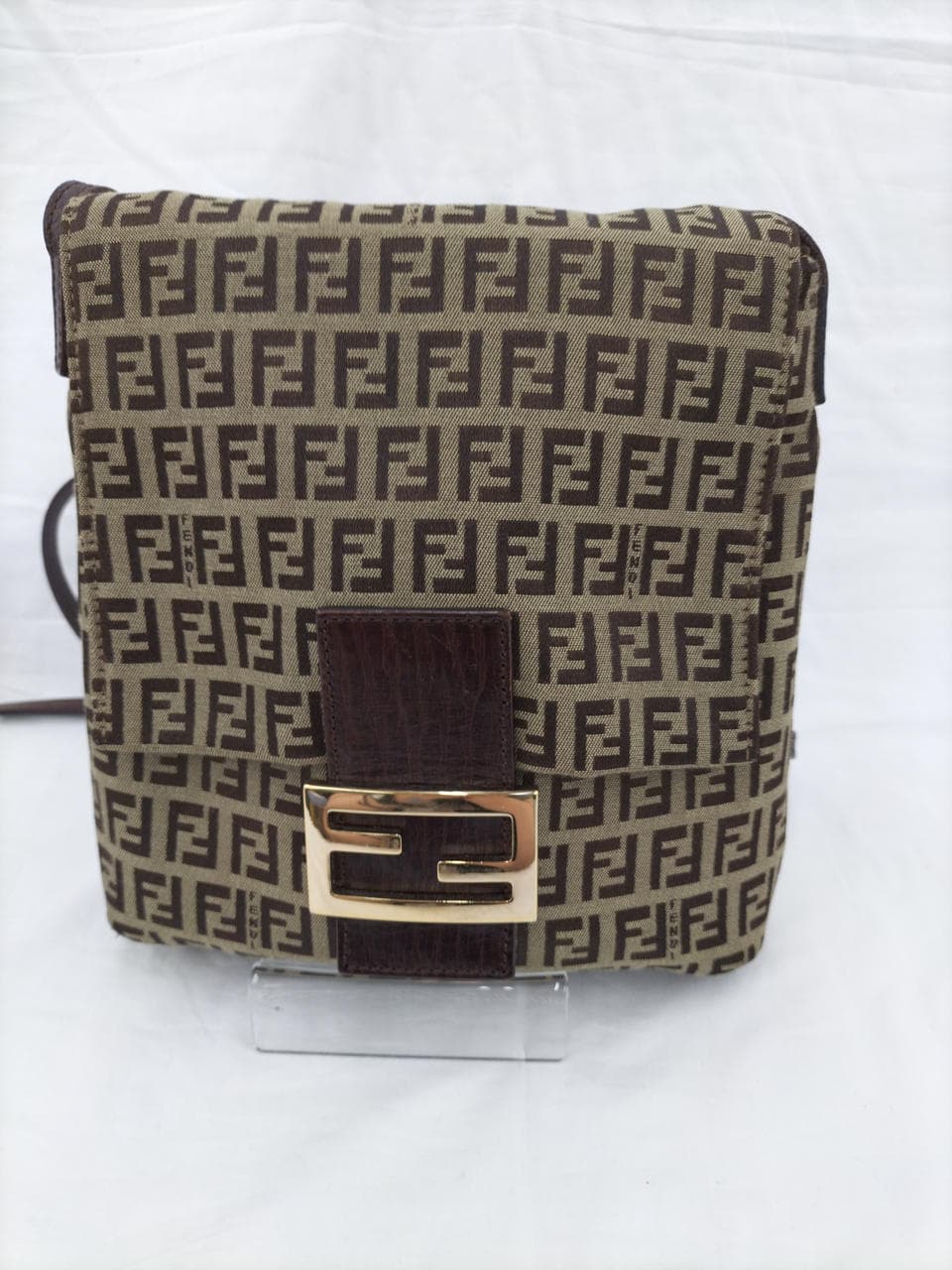 Zucchini patterned shoulder bag 8BT075