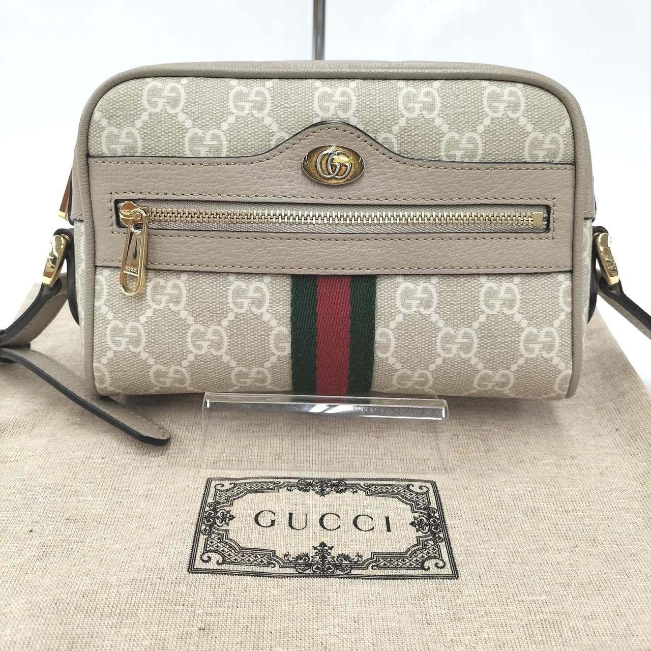 GG Supreme Mini Bag Off-White 517350