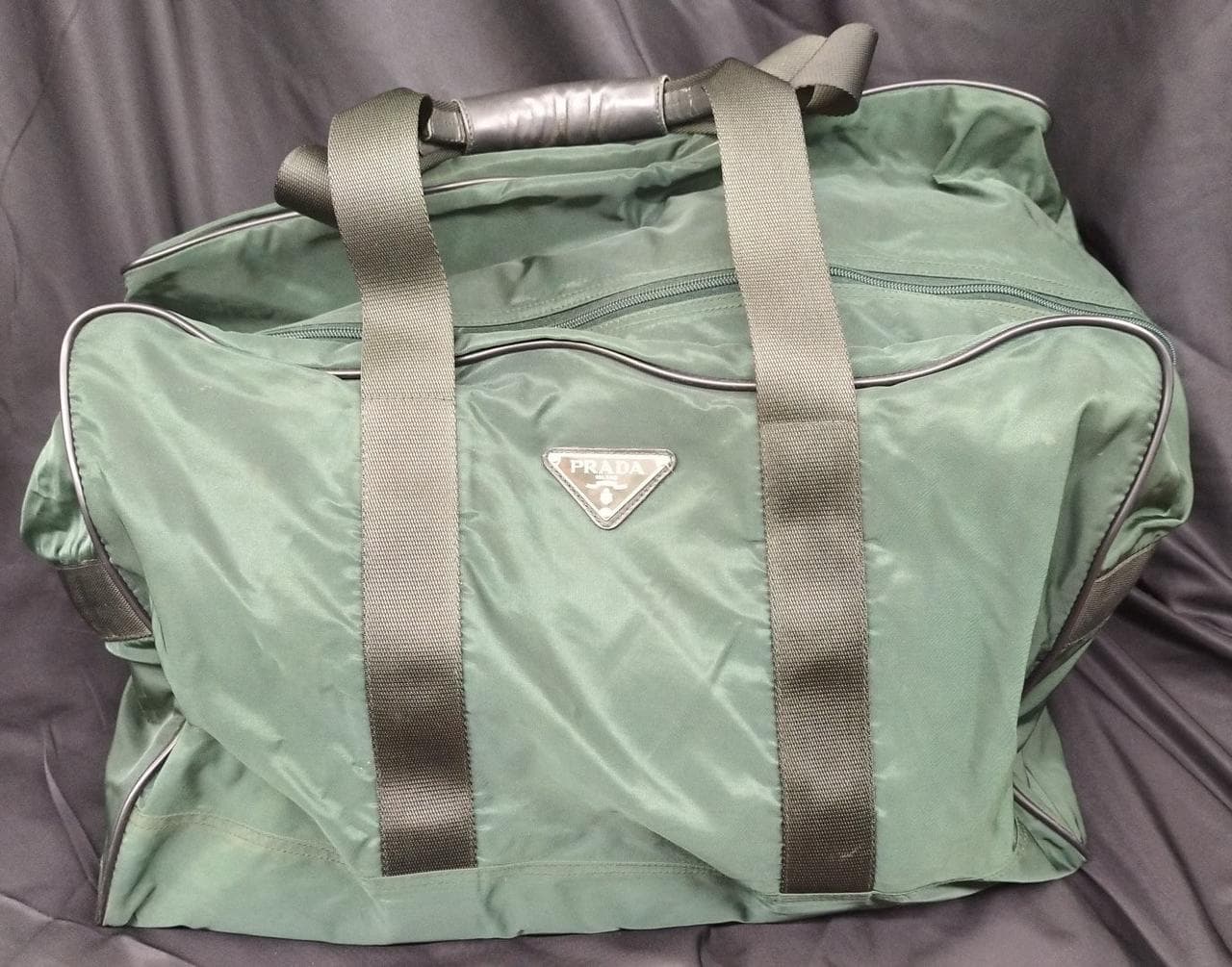 Nylon Boston bag