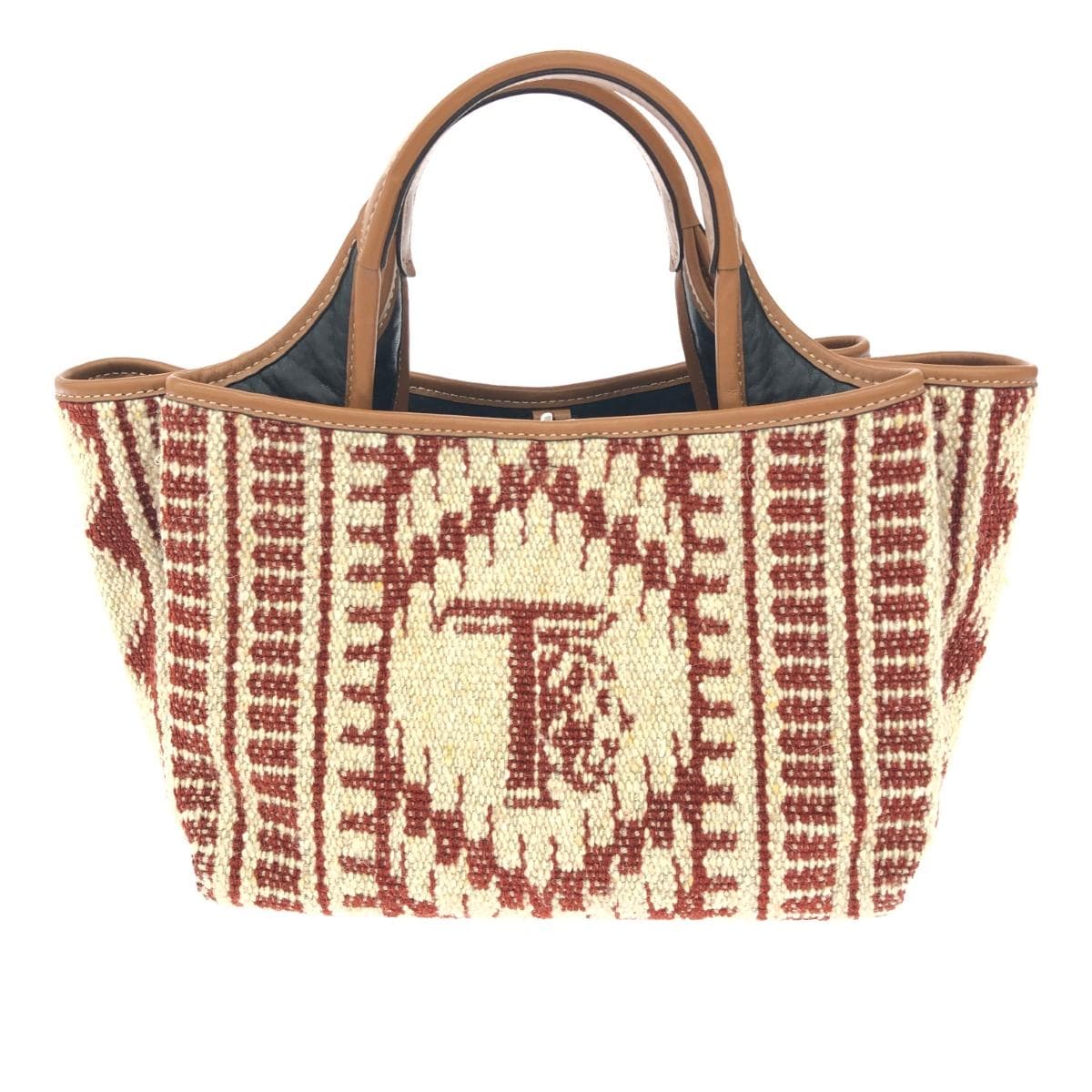 TOD'S 2WAY bag in good condition, brown/beige, tweed, multifunctional bag for women