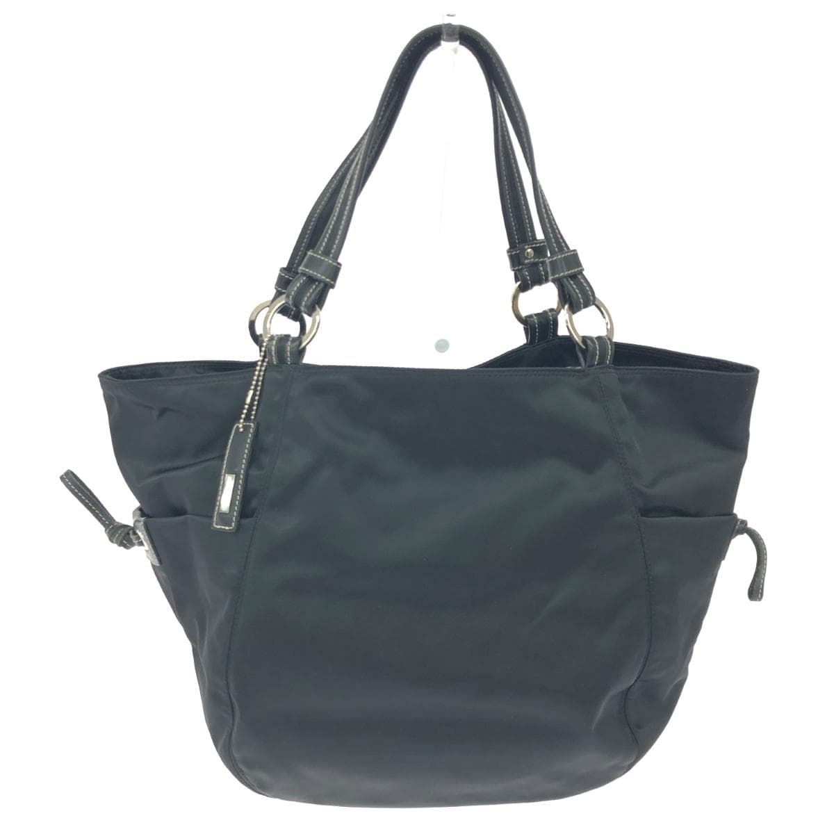 Pierre Cardin tote bag in good condition, nylon, black, for women