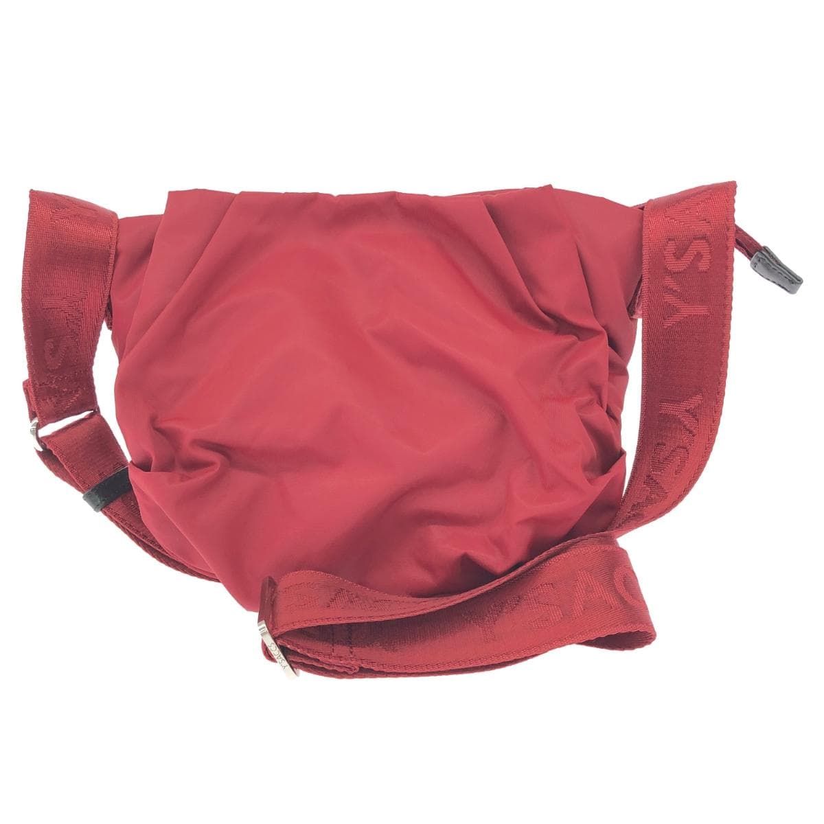 Y'saccs Izak shoulder bag in good condition, nylon, red, ladies