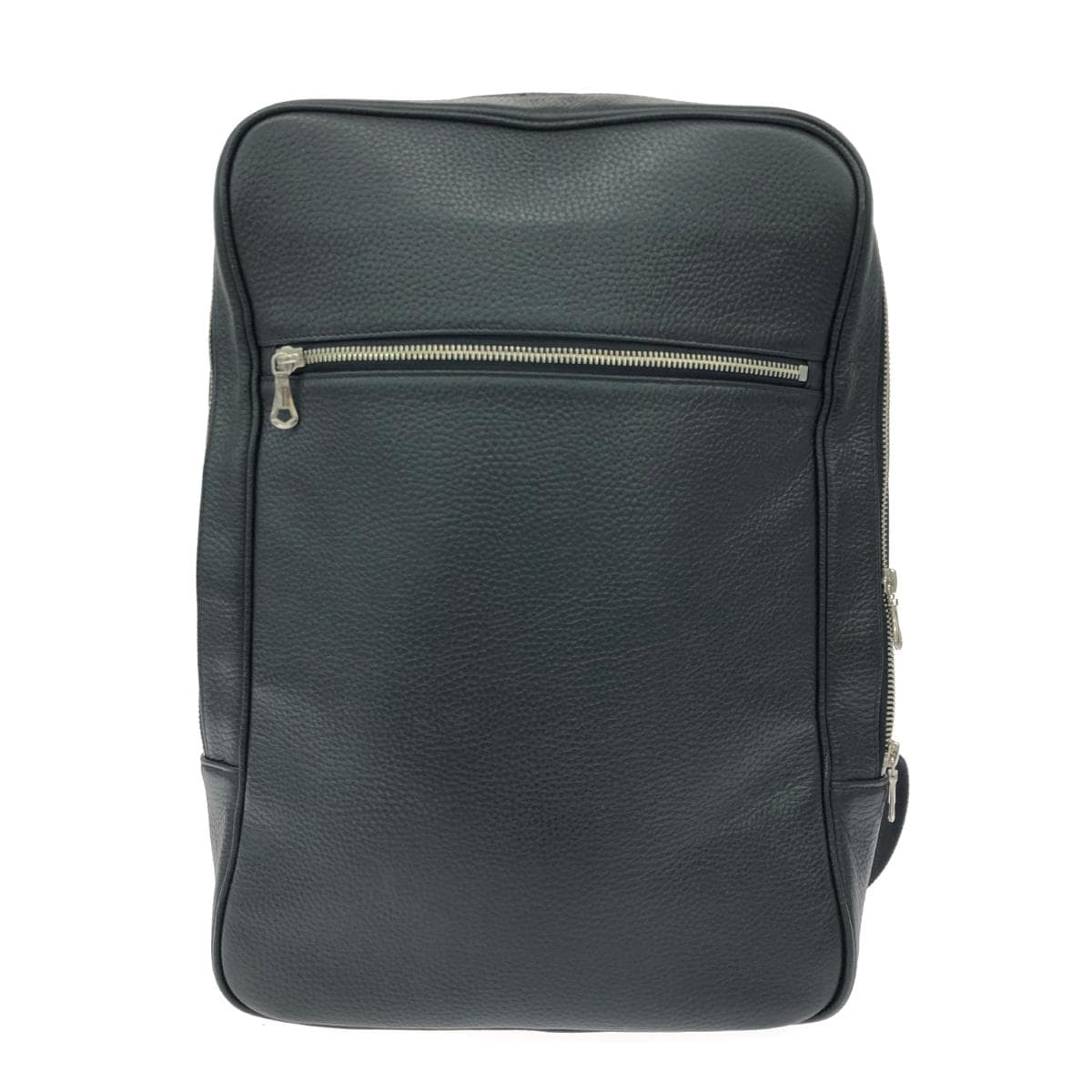 UNITED ARROWS Backpack Leather Black Men's