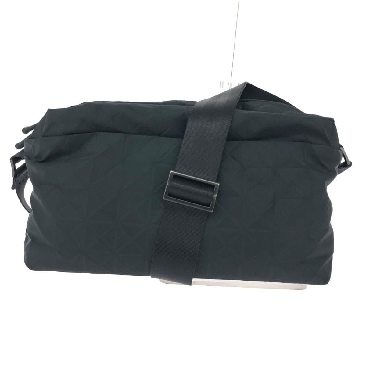 PLEATS PLEASE Shoulder Bag / Triangle Black Ladies